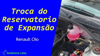 Trocando o Reservatorio de Expansão do Renault Clio [upl. by Lari]