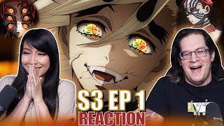 THEYRE BACK  Demon Slayer Swordsmith Village Arc Season 3 Episode 1 [upl. by Eyak]