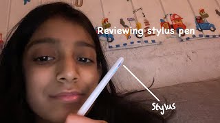 REVIEWING STYLUS PEN AND ITS FEATURES [upl. by Carmine959]