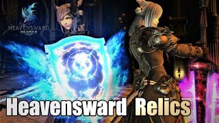 All Heavensward Relic Weapons  All Stages Anima [upl. by Tem]