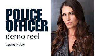 Theatrical Demo Reel  Police Officer  Jackie Mabry [upl. by Solly]