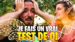 JE FAIS UN VRAI TEST DE QI  expérience très stressante [upl. by Lenwood]