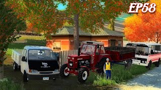 HORIA MITOCAM LUAT FURGONU LUI DOMN PRIMAREp58Farming Simulator 22 [upl. by Enelloc]