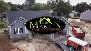 GAF HD FOX HOLLOW GRAY Roof  Martin Roofing Company [upl. by Arayc]