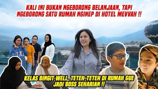 NGEBORONG SATU RUMAH JALAN2 KE PUNCAK  ALAMAKTETEH2 DI RUMAH GUE BARU NGERASAIN NGINEP DI HOTEL [upl. by Ritz]