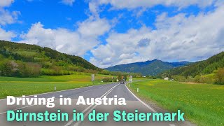 Driving in Steiermark  Dürstein in der Steiermark Austria [upl. by Suzette527]