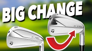 NEW 2023 TaylorMade irons are a BIG problem for P790 [upl. by Orteip]