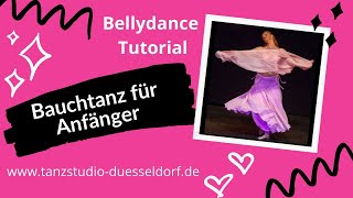 Bauchtanz für Anfänger I Part 1 Hüftseitverschieben  Hip Slide I Bellydance for Beginners [upl. by Ilrahc407]