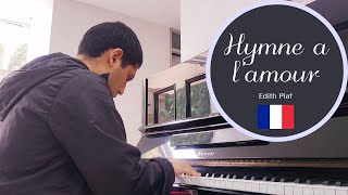 Hymne a LAmour piano cover  Mauricio Ubillús [upl. by Lairea239]