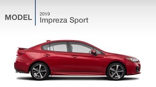 2019 Subaru Impreza Sport  Model Review [upl. by Adlesirc559]