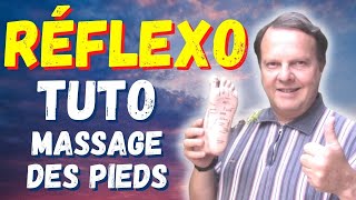 TUTO MASSAGE PIEDS  Réflexologie plantaire massage complet relaxant [upl. by Onafets]