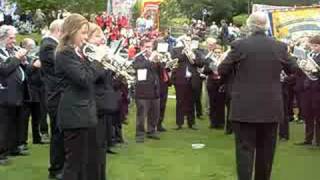 Craghead Colliery Band  Gresford [upl. by Dorsy646]