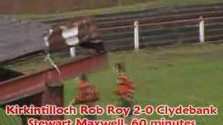 Kirkintilloch Rob Roy v Clydebank [upl. by Amri970]