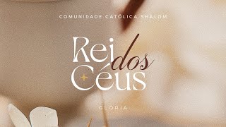 Rei dos Céus  Banquete Eterno  Lyric Video   Shalom 40 anos [upl. by Naaman]