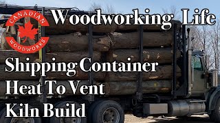 Build a Conventional Heat To Vent Lumber Kiln Heated With a Outdoor Wood Boiler [upl. by Ennaeel432]