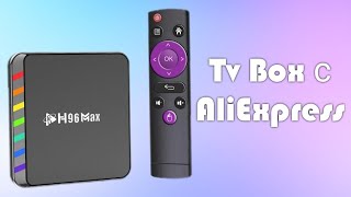 Обзор на китайский TV BOX H96max с AliExpress [upl. by Reldnahc]