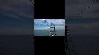 Afternoon view from the fishing vessel rooftop ocean nature india bd reel short sky clouds [upl. by French6]