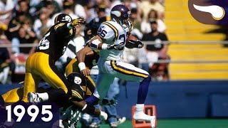 Shootout at Three Rivers  Vikings vs Steelers Week 4 1995 Classic Highlights [upl. by Giuliana]