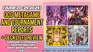 YuGiOh  OCG Metagame Report And Deck List Reviews  June 20242024 [upl. by Feerahs979]