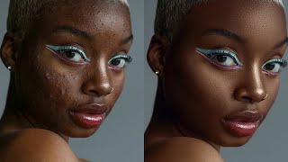 Beginner Guide To Skin Retouching and Color grading In Photoshop  Frequency Separation Tutorial [upl. by Adnoloy331]