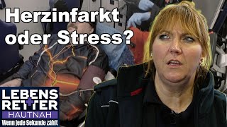 Akuter Schmerz Stressreaktion oder Herzinfarkt im Anmarsch  Lebensretter hautnah  SAT1 [upl. by Ledah]