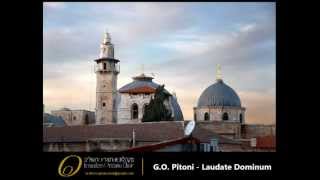 Laudate Dominum GO Pitoni  Jerusalem Oratorio Chamber Choir [upl. by Till]