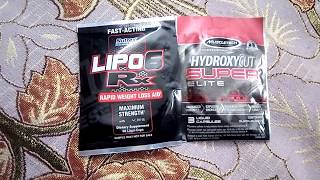 Muscletech Hydroxycut amp Nutrex Lipo 6 Review [upl. by Yanrahc]