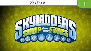 Skylanders Swap Force 3DS Hard Mode  Sky Docks [upl. by Anaerb]