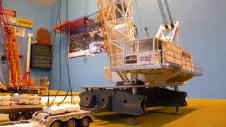 terex demag cc 8800 assembly and lift [upl. by Necyla247]