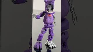 Withered Bonnie de plastilina  full detalles fnaf plastilina shorts Withered Bonnie [upl. by Hammock920]