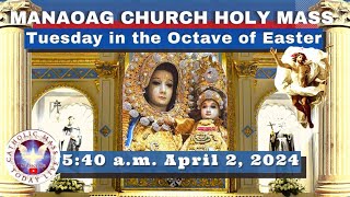 CATHOLIC MASS OUR LADY OF MANAOAG CHURCH LIVE MASS TODAY Apr 02 2024 540am Holy Rosary [upl. by Hardan53]