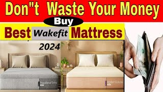 Wakefit Orthopedic Memory Foam Mattress VS Wakefit Ergotech Ecolatex Classic Mattress [upl. by Wasson903]