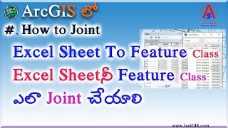 How to join Excel sheet into attribute table in ArcGIS Joining Excel to Attribute Table in ArcGIS [upl. by Hgielek577]