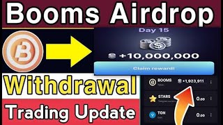 BOOMS  How to trade and get BOOMS tokens  BOOMS  How to trade and get BOOMS tokens [upl. by Lathe]