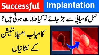 Successful Implantation Symptoms  Pregnant Hone Ki Nishani Implantation Tips [upl. by Eerrahs942]