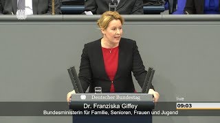 Dr Franziska Giffey zum GuteKiTaGesetz [upl. by Windzer]