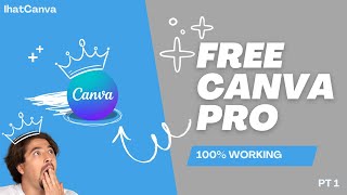 FREE CANVA PRO 1 MONTH 100 WORKING 2024 [upl. by Enattirb]