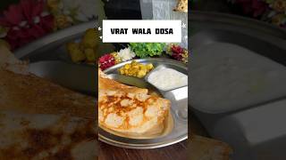 dosa vratkakhana vratfood vratrecipe navratri navratrifood easyrecipe vratdosa [upl. by Anuahc538]