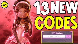 ⚡7 SEP⚡ NEW ALL WORKING DTI CODES FOR DRESS TO IMPRESS IN 2024 ROBLOX DRESS TO IMPRESS CODES [upl. by Janeen]