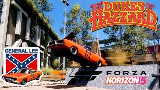 Shérif faismoi peur FH5 GENERAL LEE DODGE CHARGER DRIFT TUNE FORZA HORIZON 5 The Dukes of Hazzard [upl. by Sidnak]