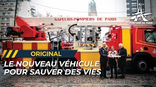 LE NOUVEAU BRAS ÉLÉVATEUR AÉRIEN DES POMPIERS DE PARIS [upl. by Carrington]