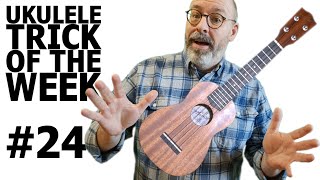 Ukulele Trick Of The Week 24 Open C tuning [upl. by Yecnahc]