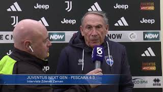 Juventus Next Gen  Pescara 43 Zdenek Zeman [upl. by Ardnazil]