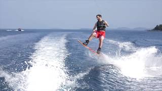 Wakeboard Tutorial  HS FS Wake 360 [upl. by Aissatan]