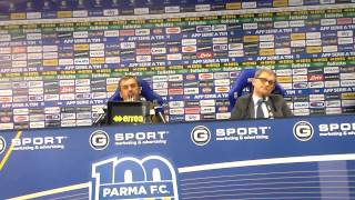 Manenti e Alborghetti presentazione Parma FC 2 parte [upl. by Esylla542]