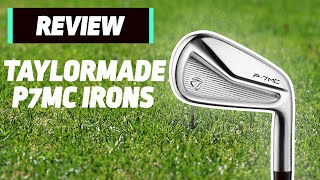 NEW TaylorMade P7MC Irons Review  Perfect Single Digit Handicapper Irons  Golfmagiccom [upl. by Tab163]