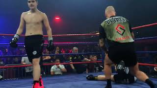 ALPHA BOXING VENOM  Fight 3  Lewis Bygate vs Kyle Threadgill [upl. by Ecienaj166]