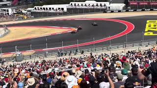 Austin GP ‘24 Sainz Pass on Norris Last Lap [upl. by Kolnick]