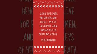 Bible Verse of the Day Revelation 118 ✝ [upl. by Nortad]