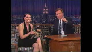 Paget Brewster on Conan OBrien 2002 [upl. by Iruj]